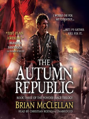 cover image of The Autumn Republic